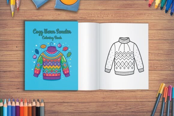Cozy Sweater Coloring 24 Warm Designs Review