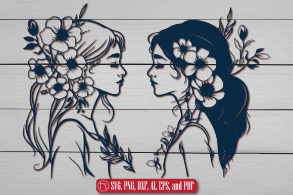 Cricut Girls with Flowers SVG Set: A Designer's Review