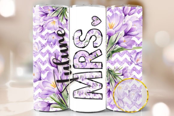 Floral Future Mrs Skinny Tumbler Wrap Review