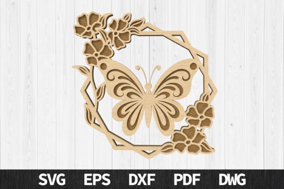 Geometric Butterfly Floral Wall Art Review