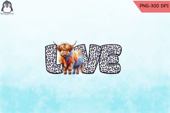 Love Floral Cow Sublimation PNG Review