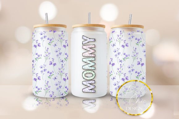 Mommy Libbey Can Wrap Floral UVDTF PNG Review