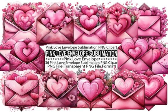 Pink Love Envelope Sublimation Bundle Review